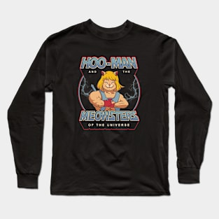 Hoo-Man and the Meowsters of the Universe Long Sleeve T-Shirt